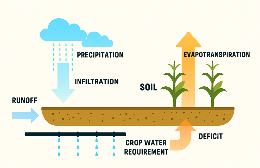 Cân bằng nước và cơ sở tưới tiêu