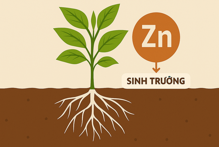 Dinh dưỡng vi lượng: Kẽm (Zn)