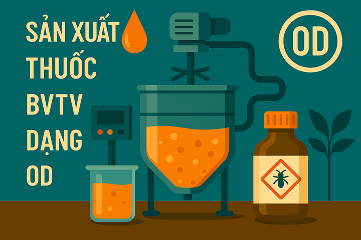 Sản xuất thuốc BVTV dạng OD
