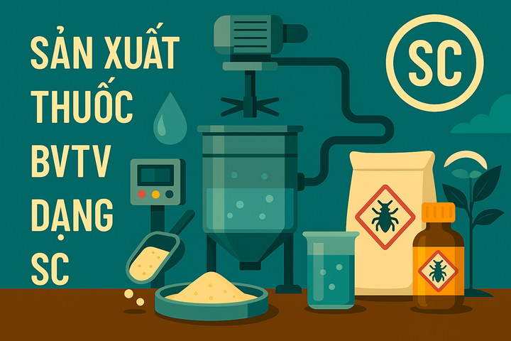 Sản xuất thuốc BVTV dạng SC
