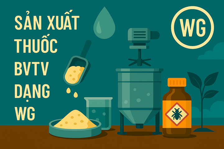 Sản xuất thuốc BVTV dạng WG