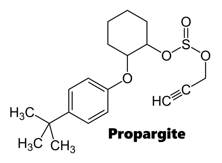 Hoạt chất trừ nhện Propargite