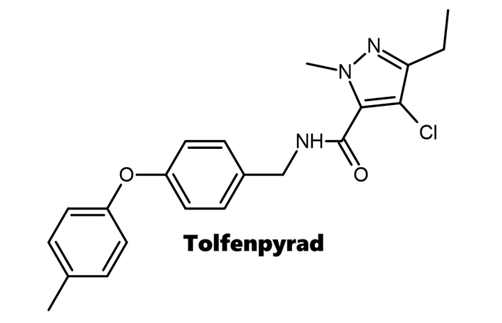 Hoạt chất trừ sâu Tolfenpyrad